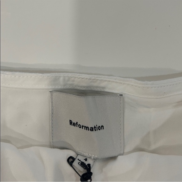 NWT • Reformation Rory white linen skirt - Picture 7 of 11